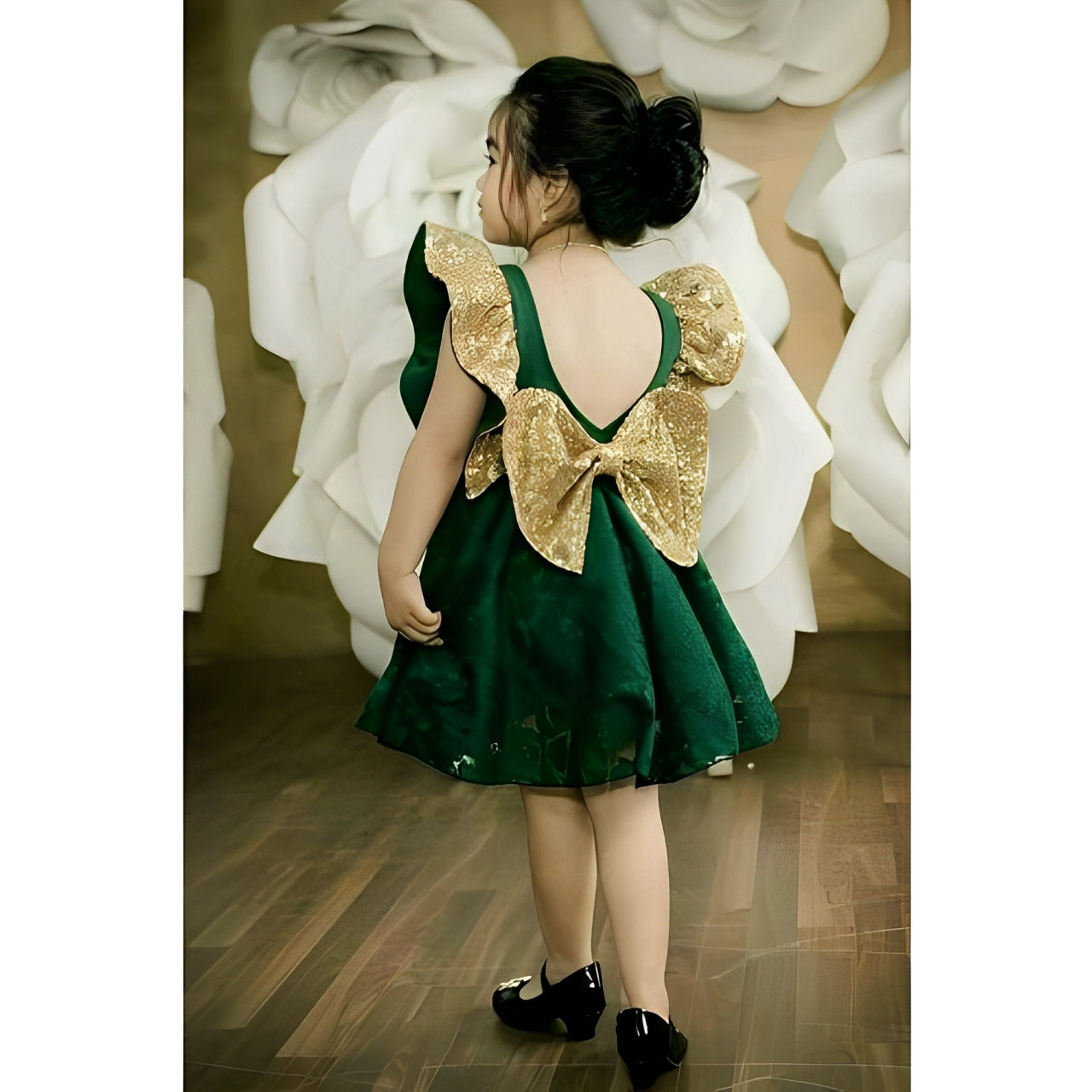 Baby Green Fairy Frock