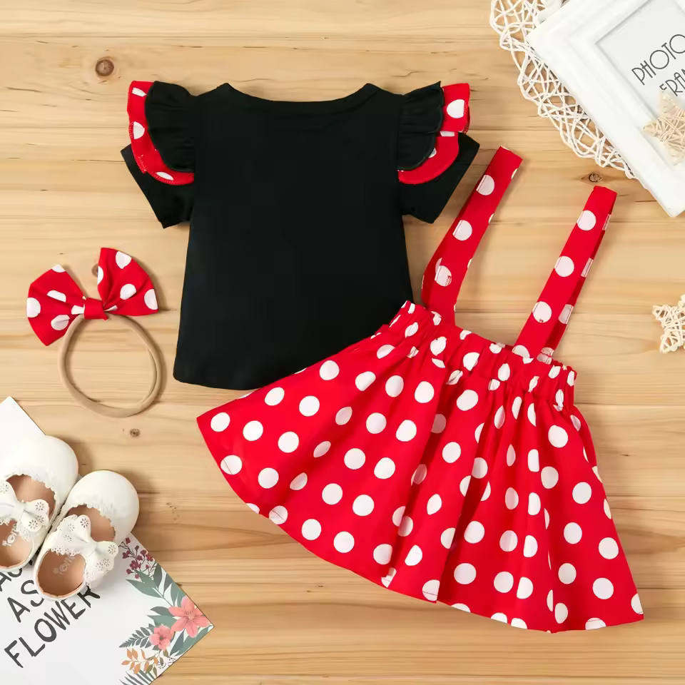 Baby Red Mini Mouse Dress