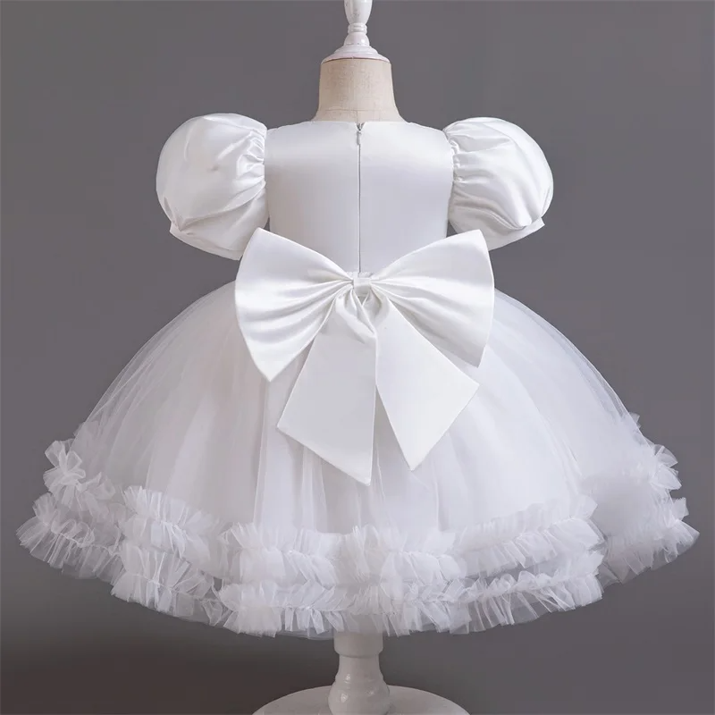 Baby Girl White Fluffy Princess Frock