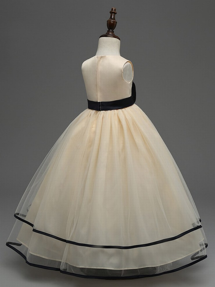 Baby Beige Net Outline Maxi