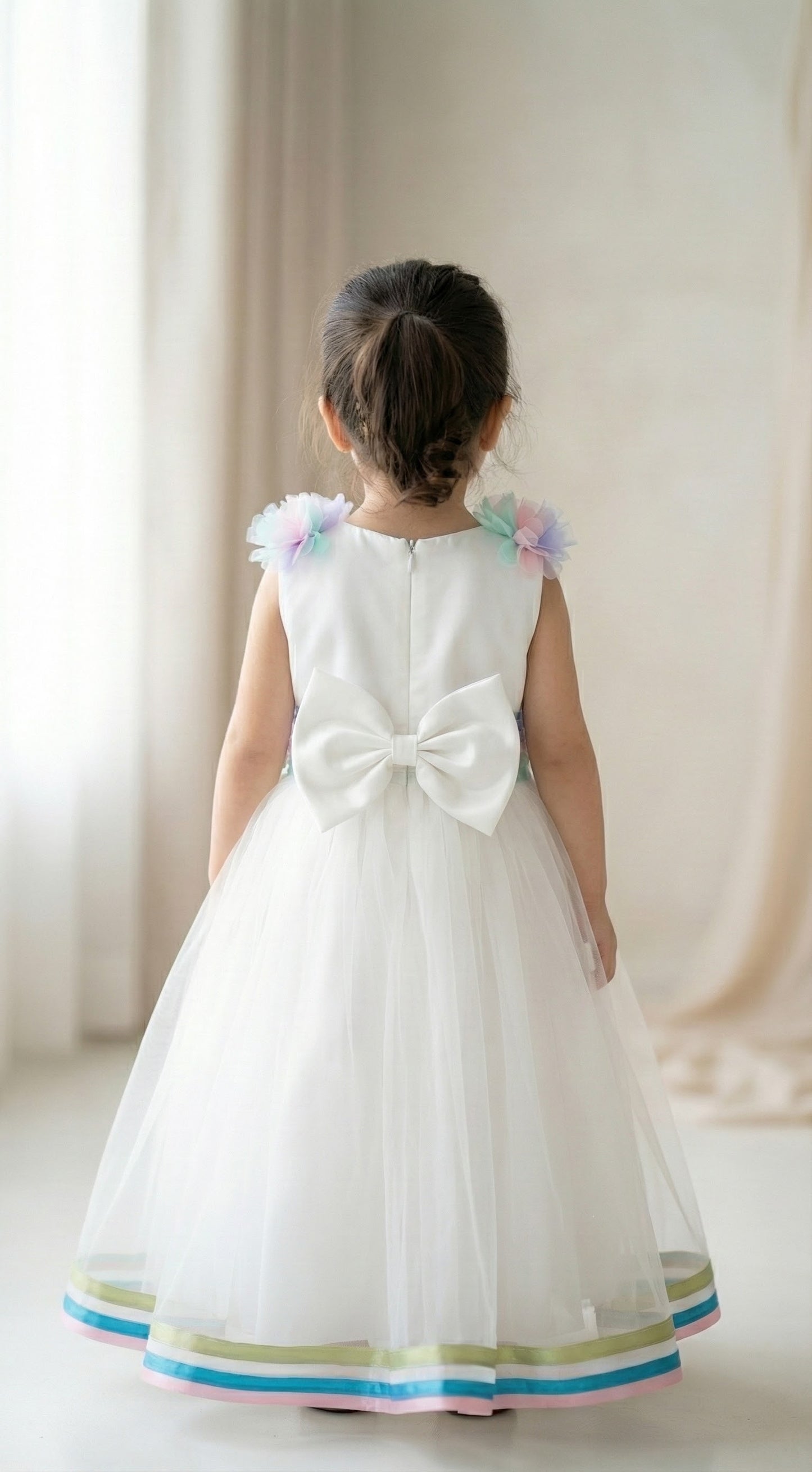 Baby White Unicorn Maxi