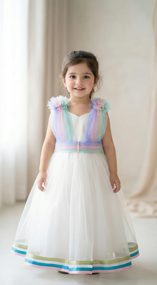 Baby White Unicorn Maxi